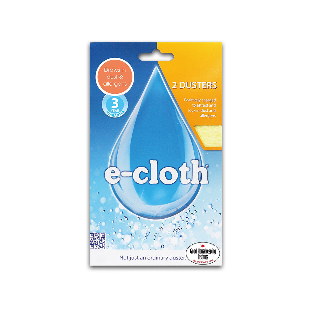 E-CLOTH Anti-Dust & Allergen Eco Duster Cloth 2-Pack