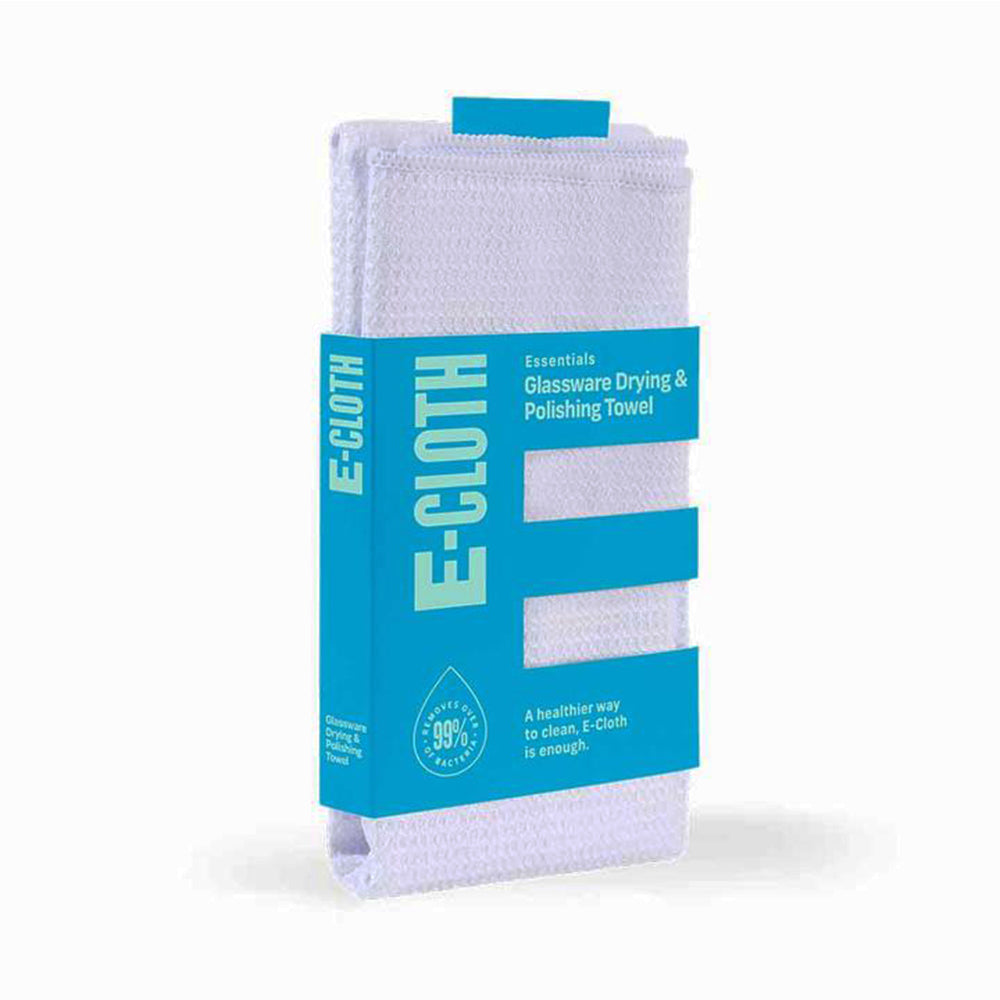 E-CLOTH Alat Kaca Pengeringan & Menggilap Tuala Microfibre