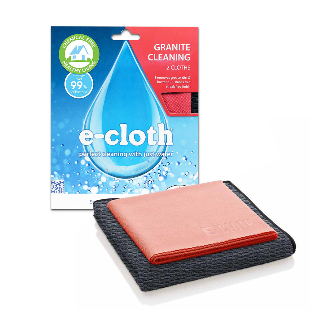 E-CLOTH Granite & Stone Eco Cleaning Cloth Pack