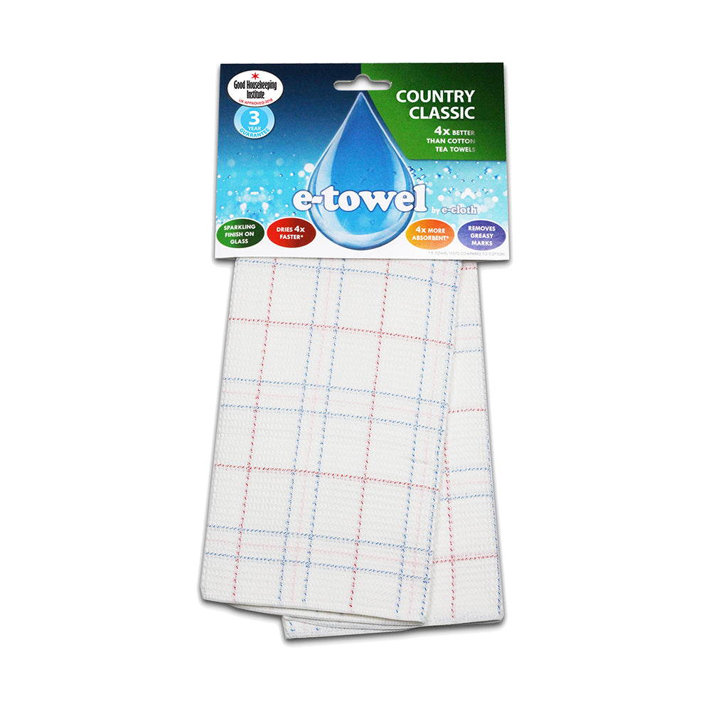 E-CLOTH Classic Eco Tea Towel Untuk Mengeringkan Kaca & Alat Memasak