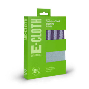 E-CLOTH Stainless Steel Eco Cleaning Cloth Pack