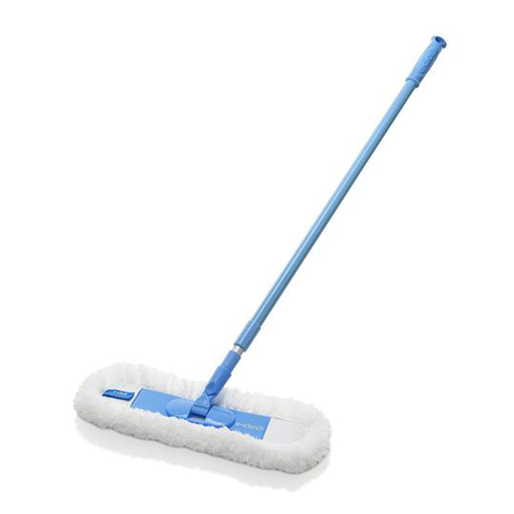 E-CLOTH Eco Flexi Edge Floor & Wall Duster dengan Pemegang Teleskopik