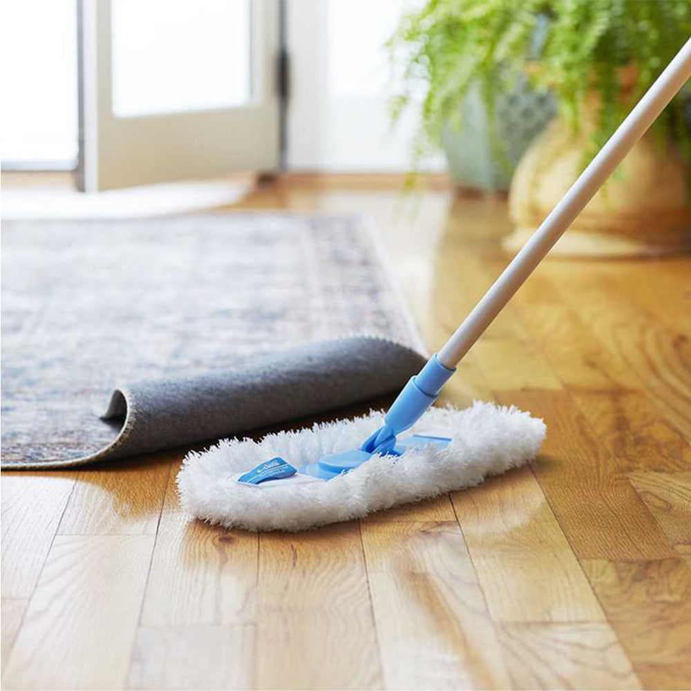 E-CLOTH Eco Flexi Edge Floor & Wall Duster dengan Pemegang Teleskopik