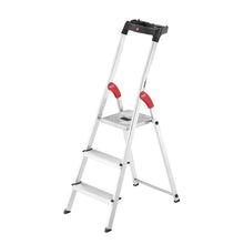 Load image into Gallery viewer, Hailo L60 3Step ladder heavy duty
