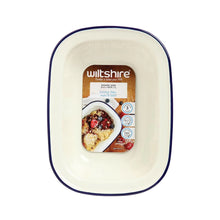 Load image into Gallery viewer, WILTSHIRE Enamel Oblong Pie Dish 1L
