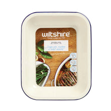 Load image into Gallery viewer, WILTSHIRE Enamel Oblong Pie Dish 1.5L
