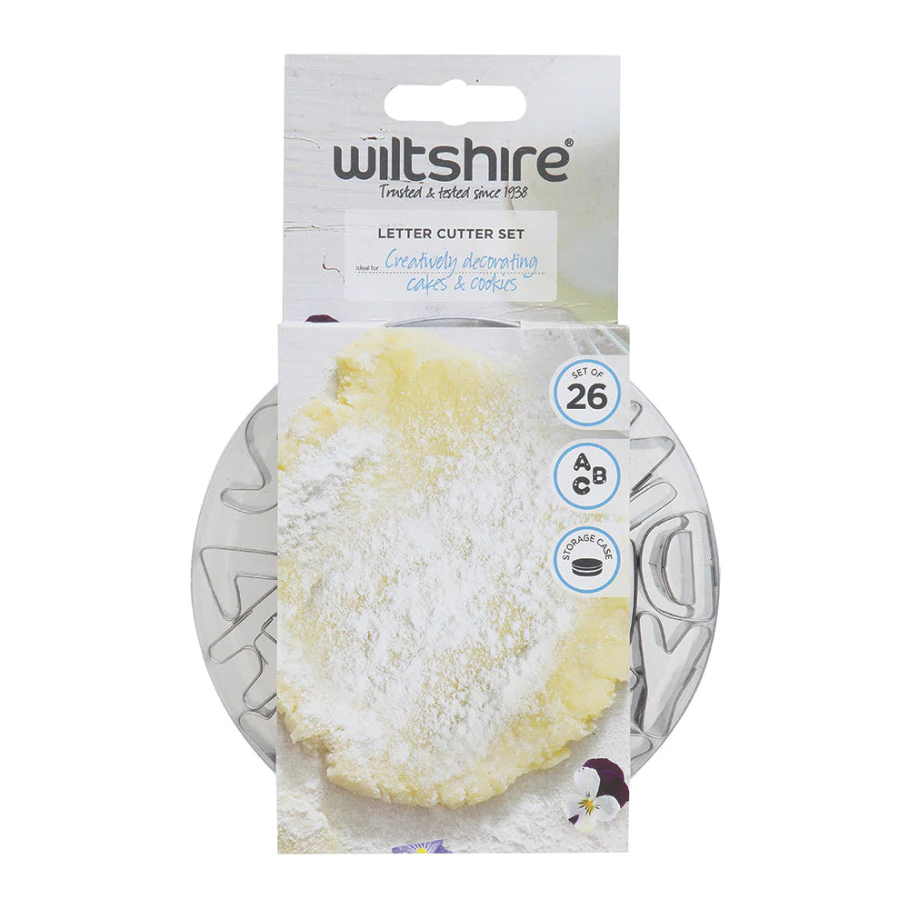WILTSHIRE Letters Cookie Cutters Set 26pc