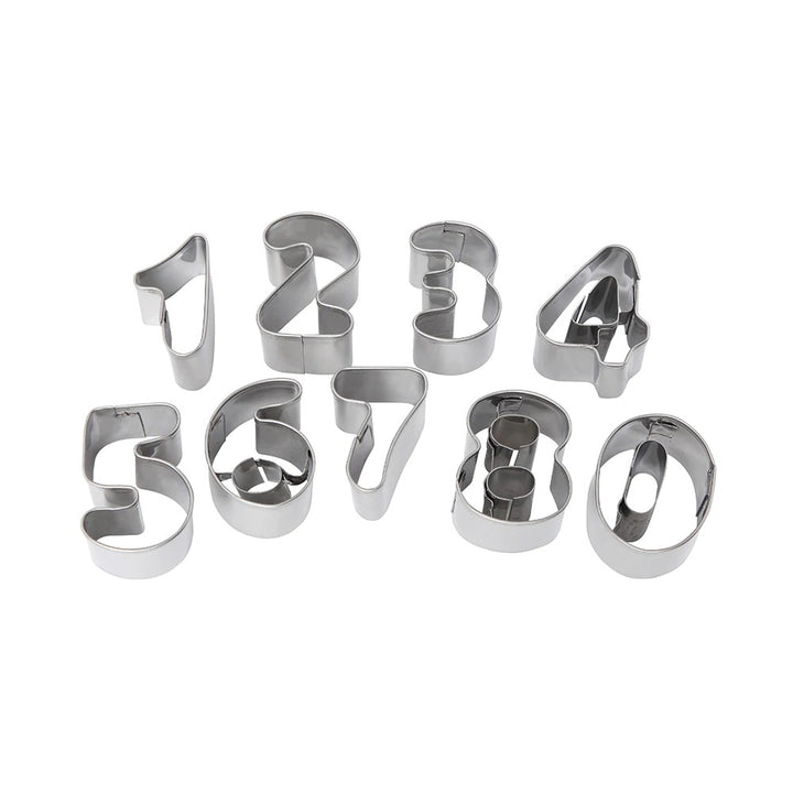 WILTSHIRE Numbers Cookie Cutters 9pc Set