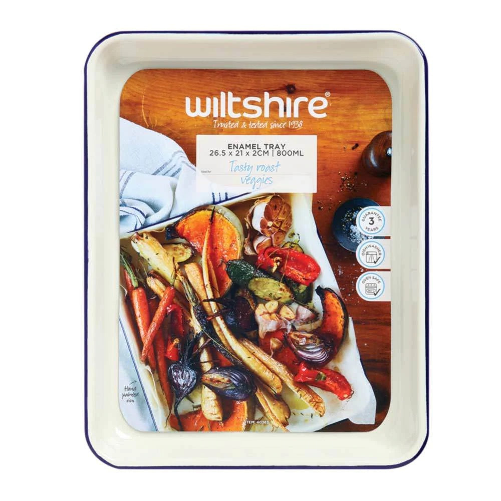 WILTSHIRE Dulang Pembakar Enamel 800ml