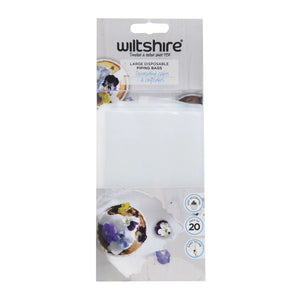 WILTSHIRE Piping Bag Disposable Large 20pcs