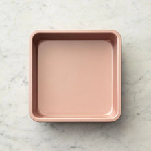 Load image into Gallery viewer, WILTSHIRE Rose Gold Elegant Square Cake Pan 20cm
