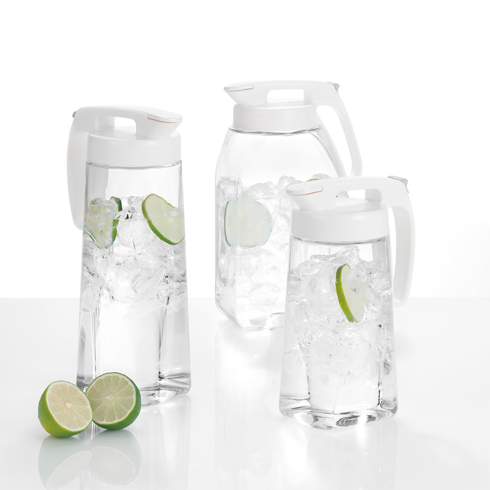 Lustroware Easy Clean Up Pitcher 2.1L Putih K-1286-W