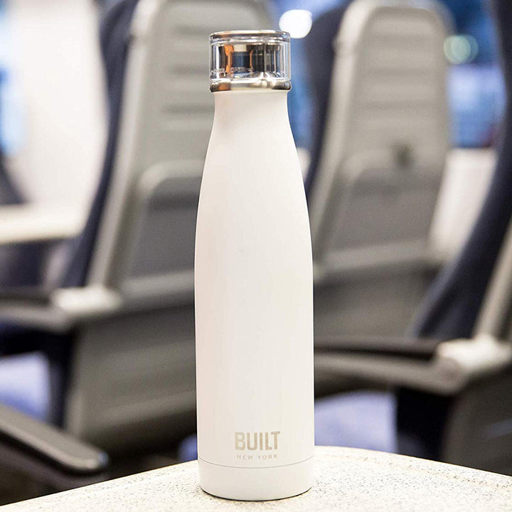 Built Perfect Seal 17oz Insulated Bottle White