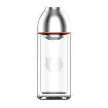 Load image into Gallery viewer, NONOO Double Wall Glass Bottle - 260ml Orange
