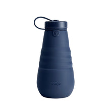 Load image into Gallery viewer, Stojo Collapsible Water Bottle 20oz Denim
