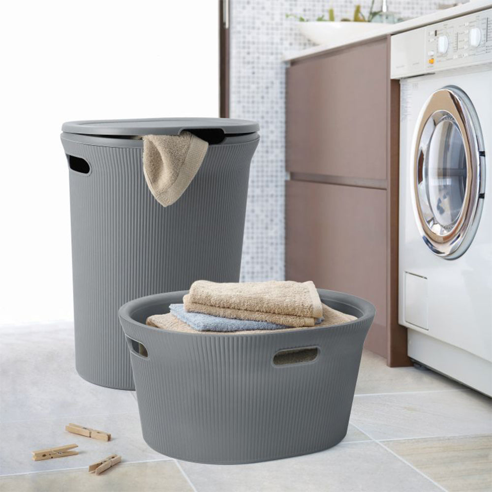 Tatay Laundry Basket BAOBAB (Grey) T0420.14