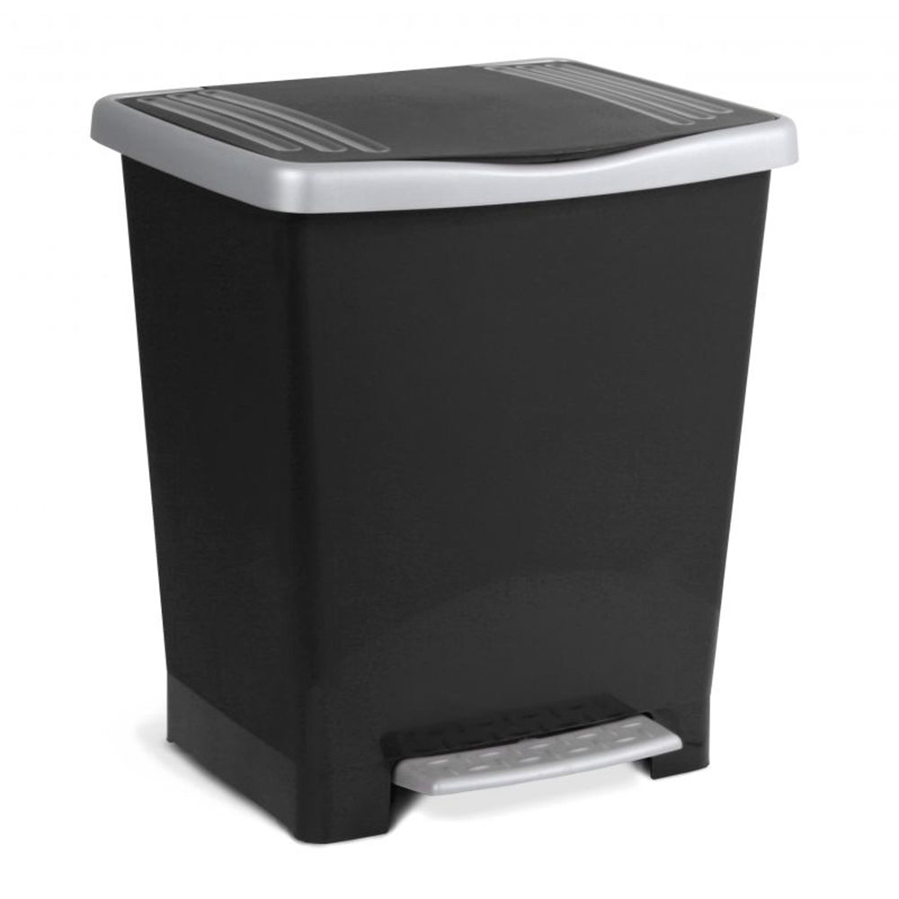 Tatay Pedal Dust Bin MILLENIUM (Hitam) T1014.27
