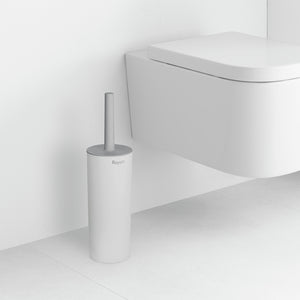 Rayen Toilet Brush With Cover In White