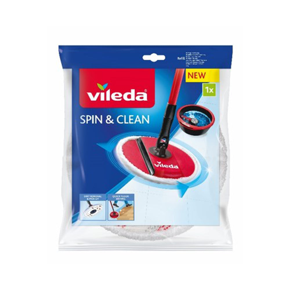 VILEDA Spin & Isi Semula Mop Bersih