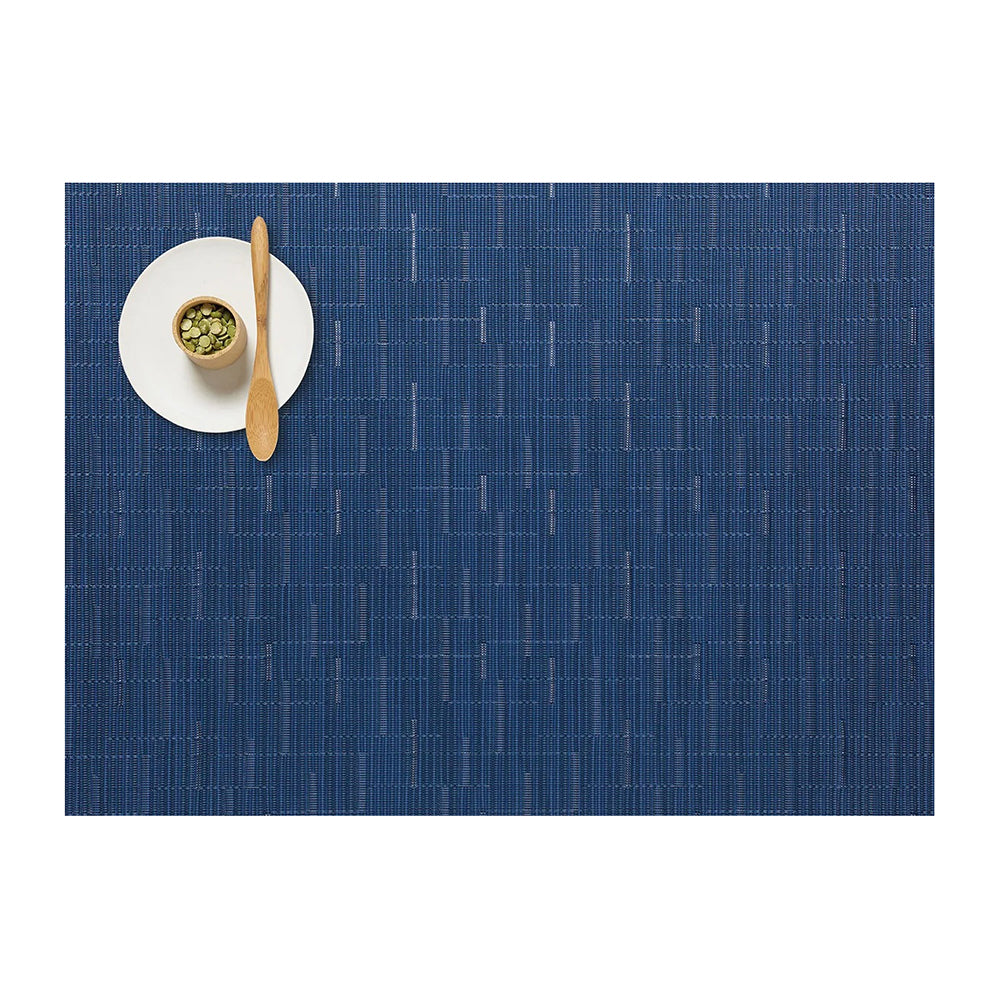 CHILEWICH TerraStrand Microban Anyaman Buluh Alas Meja 36 x 48 cm, Lapis