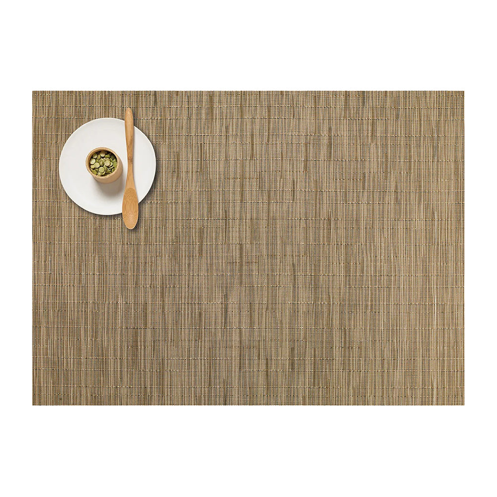 CHILEWICH TerraStrand¬Æ Microban¬Æ Bamboo Woven Table Mat 36 x 48 cm, Camel