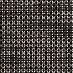 CHILEWICH TerraStrand¬Æ Microban¬Æ Basketweave Woven Table Mat 36 x 48 cm, Carbon