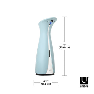UMBRA Otto Automatic Soap Dispenser and Hand Sanitizer 250ml, Blue/White