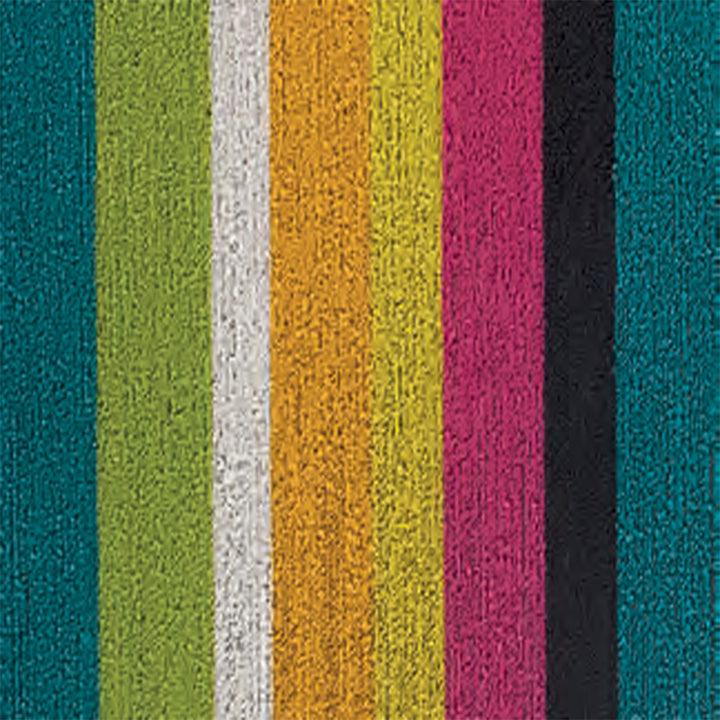 Chilewich TerraStrand Microban Bold Stripe Door Mat 46 x 71 cm, Multi-Color