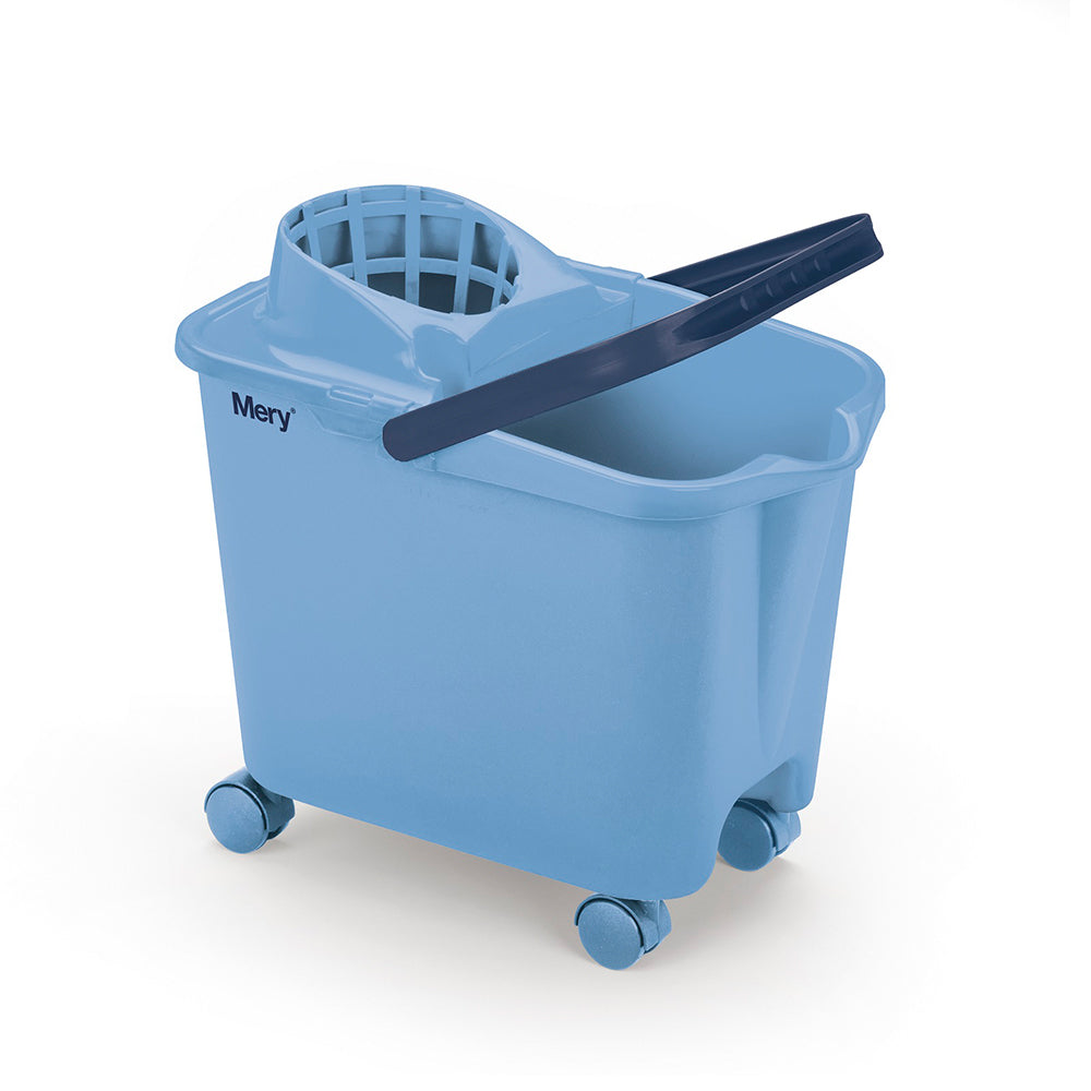 MERY Bucket With Wheels, Blue
