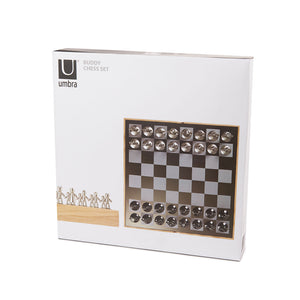 UMBRA Buddy Chess Set, Natural