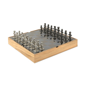 UMBRA Buddy Chess Set, Natural