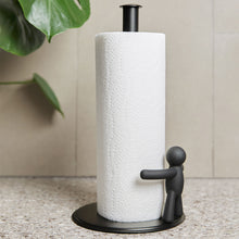 Load image into Gallery viewer, UMBRA Buddy Countertop Paper Towel Holder, Black
