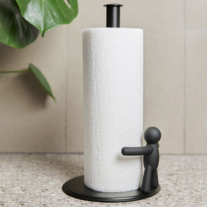 UMBRA Buddy Countertop Paper Towel Holder, Black