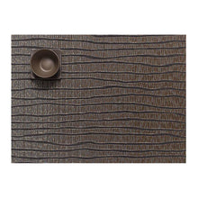 Load image into Gallery viewer, CHILEWICH TerraStrand¬Æ Microban¬Æ Current Woven Table Mat 36 x 48 cm, Gold
