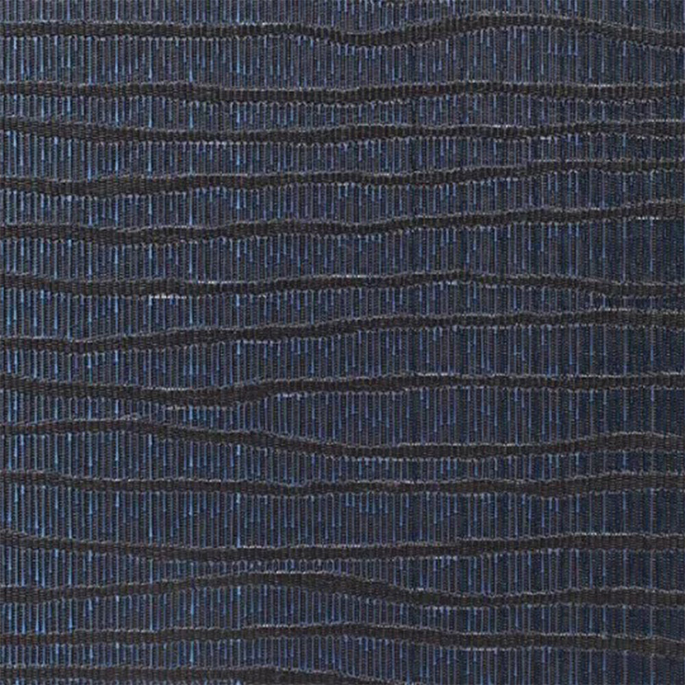 CHILEWICH TerraStrand Microban Current Table Mat 36 x 48 cm, Biru