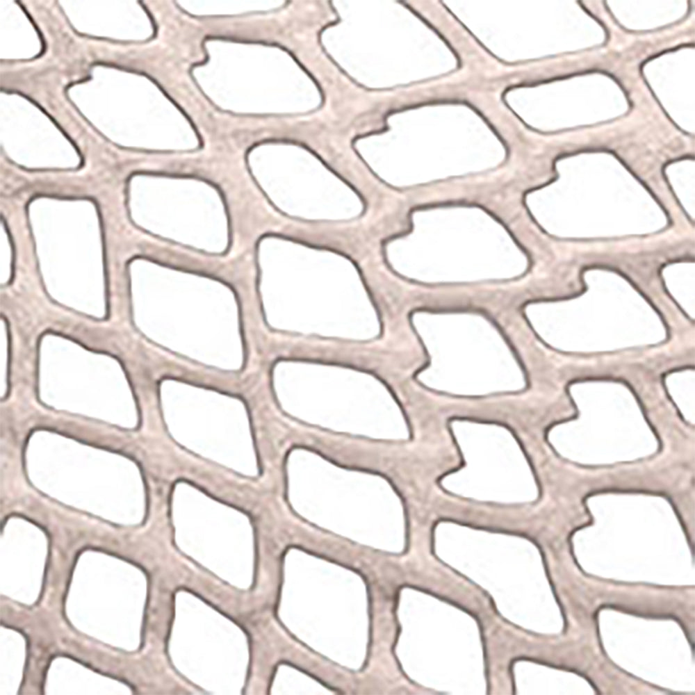 CHILEWICH TerraStrand Microban Dahlia Mould Table Mat 36 x 38 cm, Gunmetal