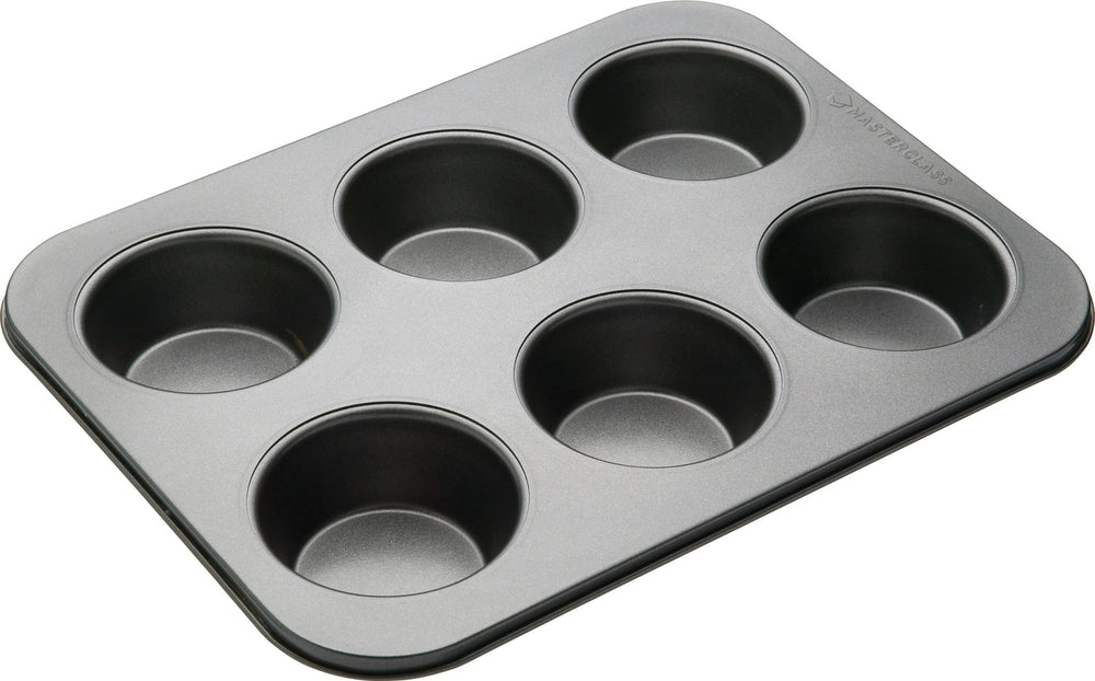 MASTERCLASS Non-Stick 6 Holes Muffin Pan (35X26Cm)