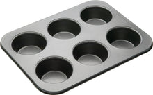 Load image into Gallery viewer, MASTERCLASS Non-Stick 6 Holes Muffin Pan (35X26Cm)
