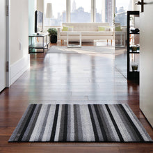 Load image into Gallery viewer, CHILEWICH TerraStrand¬Æ Microban¬Æ Even Stripe Big Mat 91 x 152 cm, Mineral

