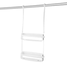 Load image into Gallery viewer, UMBRA Flex 2-Tier Shower Caddy Rack, White
