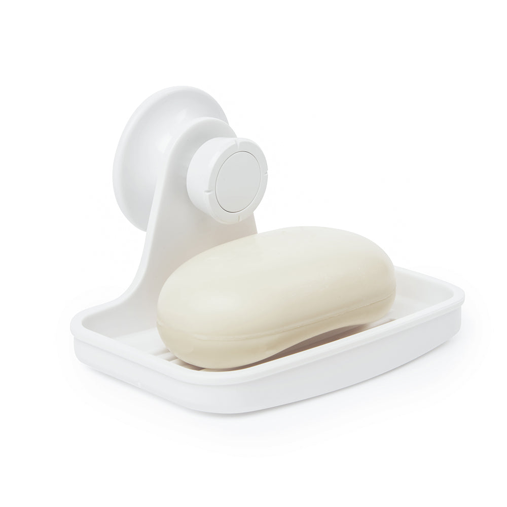 UMBRA Flex Gel-Lock™ Suction Cup Soap Dish, White