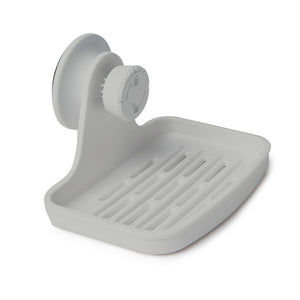 UMBRA Flex Gel-Lock™ Suction Cup Soap Dish, Grey