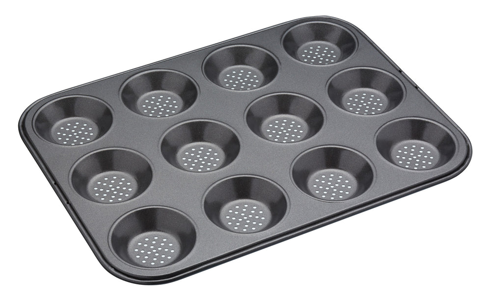 MASTERCLASS Crusty Bakar Non-stick 12 Lubang Loyang - 32X24Cm 