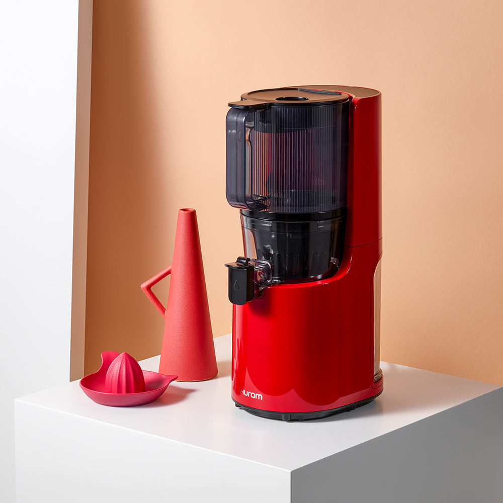 Jus Perlahan Hurom H-200, Merah Terang