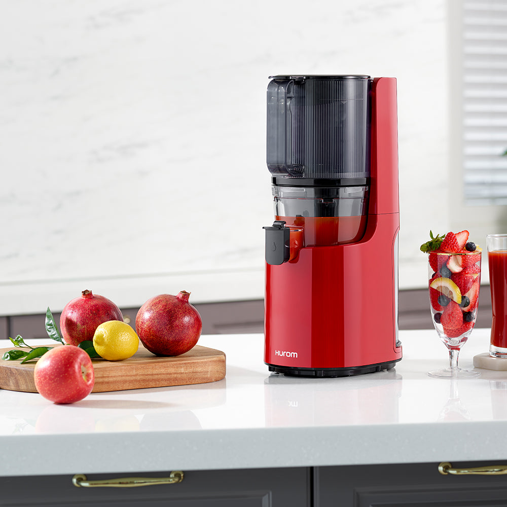 Jus Perlahan Hurom H-200, Merah Terang