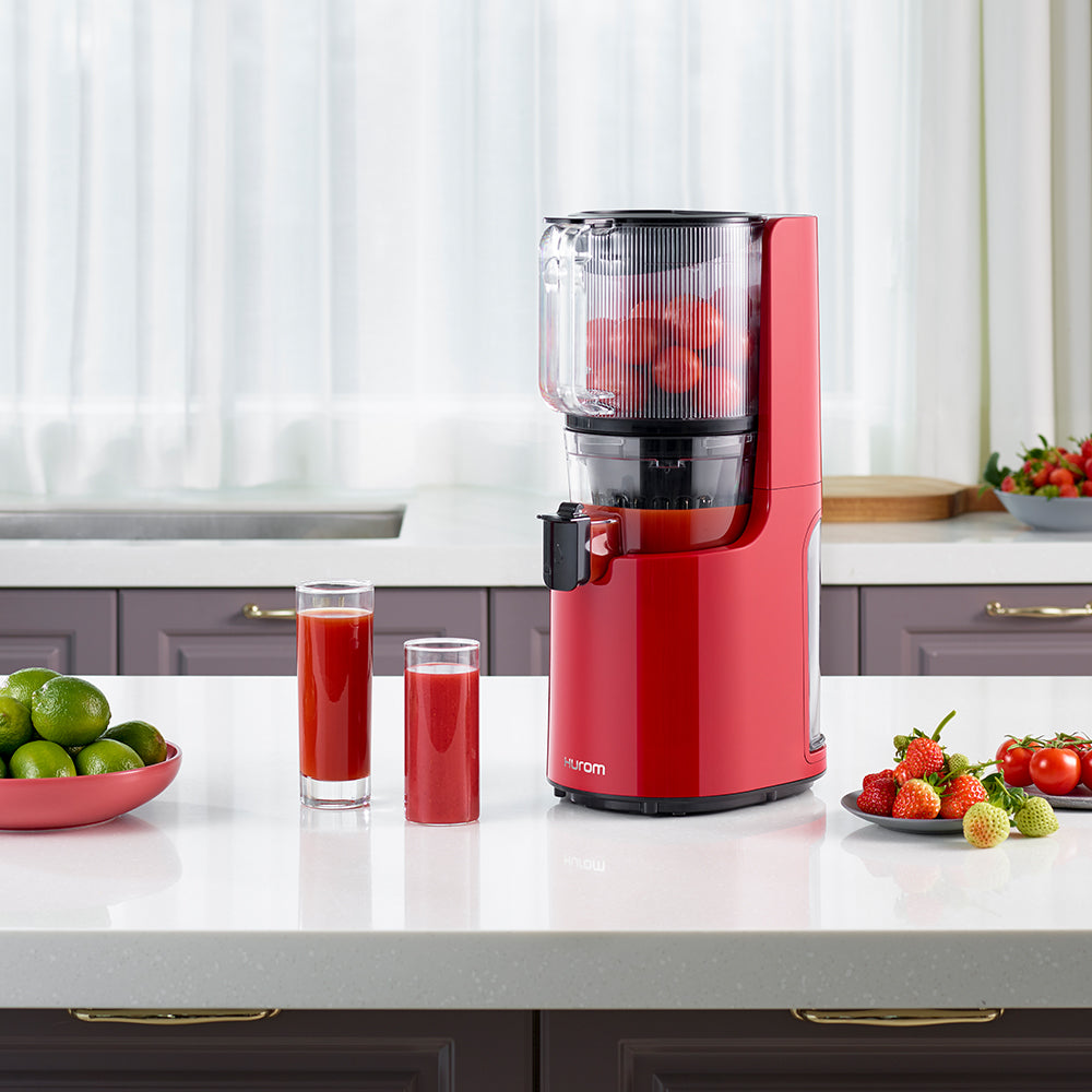 Jus Perlahan Hurom H-200, Merah Terang
