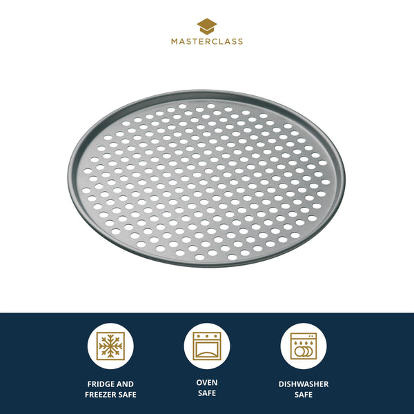 MASTERCLASS Pizza Tidak Melekat Crisper - 32Cm 