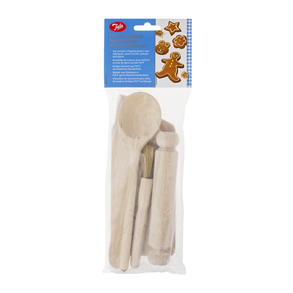 Set Bakeware Kanak-kanak TALA Beechwood