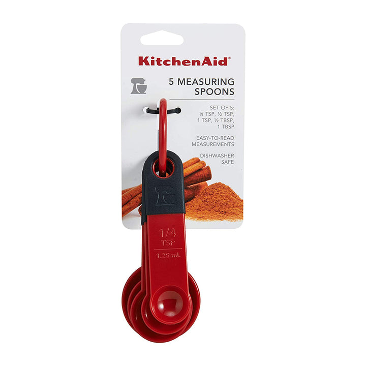 KITCHENAID Core 5 Piece Measuring Spoon Empire Red