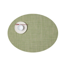 Load image into Gallery viewer, CHILEWICH TerraStrand¬Æ Microban¬Æ Mini Basketweave Woven Table Mat 36 x 49 cm, Dill
